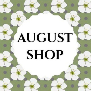 Telegram profile photo for August shop