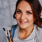 Telegram profile photo for Уроки рисования с Аней Белоусовой | Всем Арт