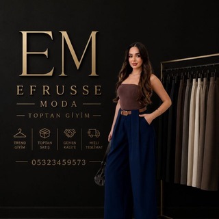 Telegram profile photo for EFRUSSE MODA EFRUSSE MODA SATIŞLARIMIZ TOPTANDİR🇹🇷🇹🇷🇹🇷🇹🇷🇹🇷
