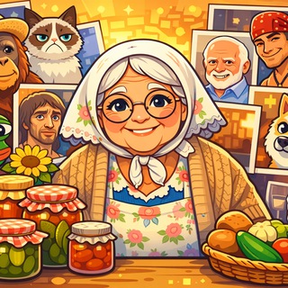 Telegram profile photo for Припасы бабкиных мемасов