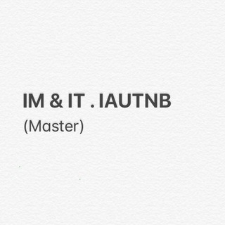 Telegram profile photo for IM & IT . IAUTNB (Master)