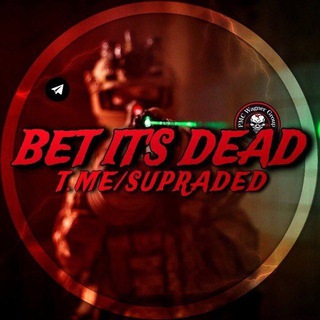 Telegram profile photo for BET IT`S DEAD