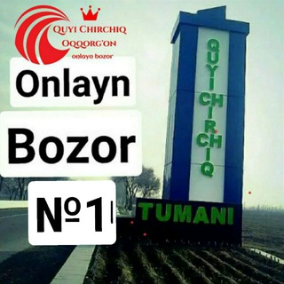 Telegram profile photo for Quyi Chirchiq Oqqorg'on Yangiyo'l onlayn bozor №1