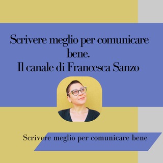 Telegram profile photo for Scrivere meglio per comunicare bene