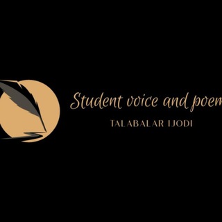 Telegram profile photo for Student Voice and Poem