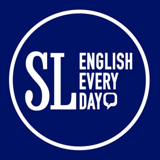 Telegram profile photo for SL: English Every Day