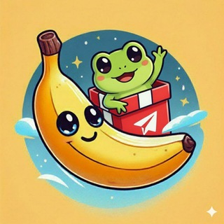 Telegram profile photo for Gift Telegram & Crypto News Channel 🍌 kourosh