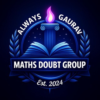 Telegram profile photo for Maths Doubt Group