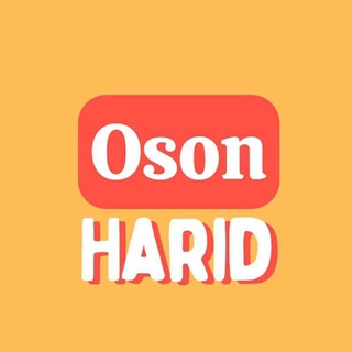 Telegram profile photo for Oson Harid 🛍