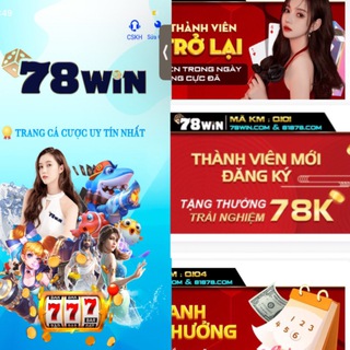 Telegram profile photo for 78Win • Game Hũ Uy Tín