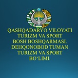Telegram profile photo for Dehqonobod tuman Turizm va sport!