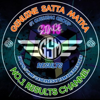 Telegram profile photo for Genuine Satta Matka Results