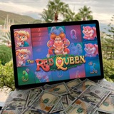 Telegram profile photo for Слот The Red Queen - играть на деньги | Промокод AVIALUC500