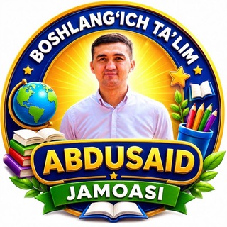 Telegram profile photo for Boshlang'ich ta'lim Abdupattayev Abdusaid jamoasi