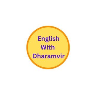 Telegram profile photo for English With Dharamvir
