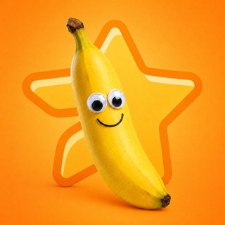 Telegram profile photo for Banana Stars 🎁 Звёзды и подарки бесплатно