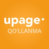 Telegram profile photo for Upage.uz Qo'llanmalar
