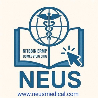 Telegram group profile photo for NEUS- Nitsbin ERMP, USMLE and Beyond Study Guide official group