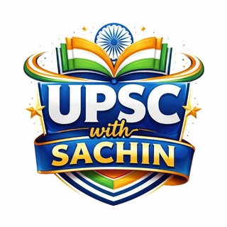 Telegram profile photo for UPSC with Sachin