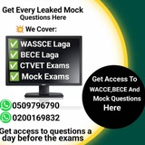 Telegram profile photo for WASSCE AND BECE (Mr Official EduHelp GH 🦅)