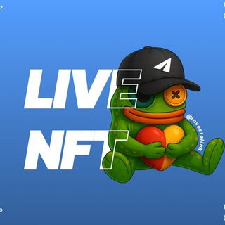 Telegram profile photo for LIVE NFT - Новости & Розыгрыши