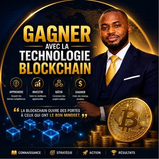 Telegram profile photo for GAGNER DE L’ARGENT AVEC LA TECHNOLOGIE BLOCKCHAIN