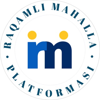 Telegram profile photo for "Raqamli Mahalla" | Rasmiy kanal
