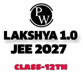 Telegram profile photo for Lakshya Jee 2027 Lectures