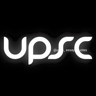 Telegram profile photo for UPSC
