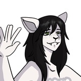 Telegram profile photo for Deni's art server.