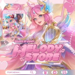 Telegram profile photo for — Melody Store! ୨୧