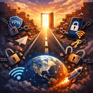 Telegram group profile photo for راهِ باز