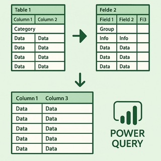 Telegram group profile photo for Power Query (UZB) Chat