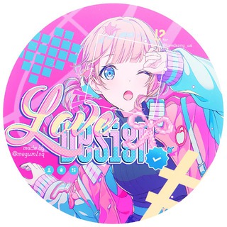 Telegram profile photo for 愛/ LOVE DESIGN ♡ 。。。