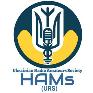 Telegram group profile photo for HAMs: Ukrainian Radio Amateurs Society (URS) HF VHF UHF etc
