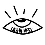 Telegram profile photo for Dasha Merk • веб-дизайн