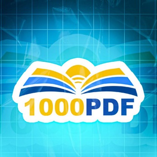 Telegram profile photo for 1000PDF ANNOUNCEMENT