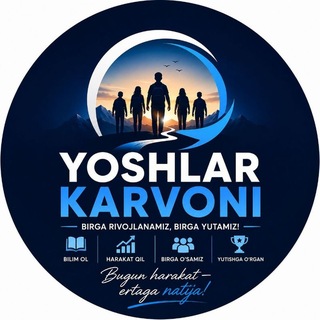 Telegram profile photo for Yoshlar_karvoni🐫🐫