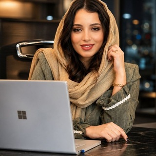Telegram profile photo for مهدیه انصاری| طراحی سایت