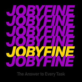 Telegram profile photo for JOBYFINE