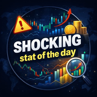 Telegram profile photo for Shocking stat of the day