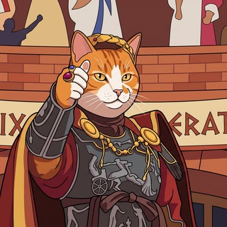 Telegram profile photo for AUGUSTUS - CAT EMPEROR