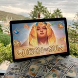 Telegram profile photo for Слот Queen of the Sun - играть на деньги | Промокод AVIALUC500