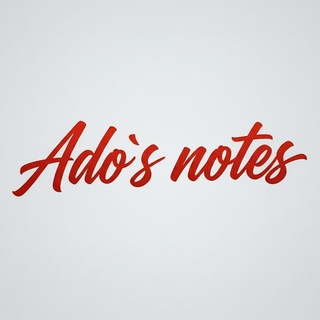 Telegram profile photo for Ado`s notes