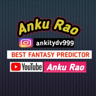 Telegram profile photo for Anku Rao 99 (TODAY PERFECT 11)