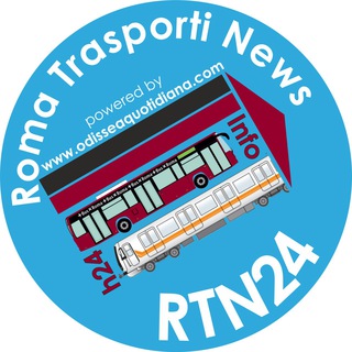 Telegram profile photo for @RTN24 - Roma Trasporti News