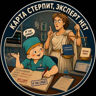 Telegram profile photo for Карта стерпит, эксперт — нет⚖