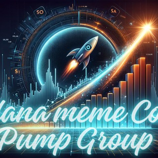 Telegram profile photo for Memecoin Pump Group