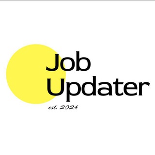 Telegram profile photo for Job Updater