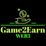 Telegram profile photo for Game2Earn 🤑 Web3